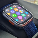 Smartwatch T800 Ultra 49mm Dunkelblau NEU & OVP, Fitness, Herzfrequenz, SpO2, Anruf, Fitness, ÖZENSAAT