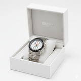 Seiko Sportura Herrenuhr - Chronograph & Alarm - Edelstahl 100M