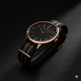 Pierre Cardin PC106991F16 Herrenuhr – Roségold/Schwarz – Edel & Stilvoll