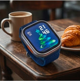 Smartwatch T800 Ultra 49mm Dunkelblau NEU & OVP, Fitness, Herzfrequenz, SpO2, Anruf, Fitness, ÖZENSAAT