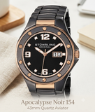 Stührling Swiss Made Apocalypse Noir 154 Keramik 44mm