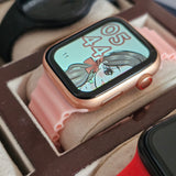 Smartwatch Fitnessuhr Laxasfit i8 Pro Max Nagelneu & OVP Schneller Versand, Rose