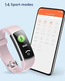 Smartwatch, Damen, Herren, Armband, Blutdruck, Schrittzähler, Gehen, Sportuhr, Herzfrequenzmesser, Blutdruckmessgerät, Aktivitäts-Tracker, Kalorienzähler, für Android iOS