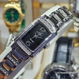 Hislon Damenuhr mit Swarovski Steine