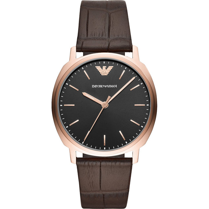Emporio Armani AR80021 Herrenuhr Edelstahl Roségold