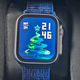 Smartwatch T800 Ultra 49mm Dunkelblau NEU & OVP, Fitness, Herzfrequenz, SpO2, Anruf, Fitness, ÖZENSAAT