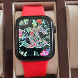 Smartwatch Laxasfit i8 Pro Max  - Brandneu & OVP, Rot