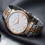 Pierre Cardin Damen/Herren Uhr Bicolor – Swiss Made & Saphirglas NEU