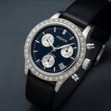 ESPACE Luxus Damenarmbanduhr – Chronograph mit Lederarmband ÖZENSAAT