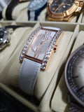 Esprit ES101362005 mit weißem Lederband Damenuhr ÖZENSAAT