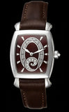 Pierre Cardin 100322F09 Damenuhr mit braunem Lederband