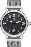 Pacomarine Thunderbolt Herrenuhr 44mm Mesh Silber PM.51014.08A NEU & OVP Full-Set