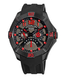 STÜHRLING Gen-X 264XL2 Diver Herrenuhr 49mm Quartz Schwarz/Rot ÖzenSaat