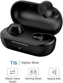 Bluetooth Wireless In-Ear-Kopfhörer Schwarz