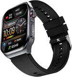 Gesundheitsuhr Smartwatch mit Telefoniefunktion, EKG Plus HRV und SOS Funktion, BT Bluetooth, Schlafapnoe, ÖZENSAAT