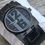 Bruno Banani Herrenuhr - Schwarz/Grau XL Design - NEU & OVP