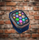 Smartwatch T800 Ultra 49mm Dunkelblau NEU & OVP, Fitness, Herzfrequenz, SpO2, Anruf, Fitness, ÖZENSAAT