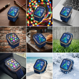Smartwatch T800 Ultra 49mm Dunkelblau NEU & OVP, Fitness, Herzfrequenz, SpO2, Anruf, Fitness, ÖZENSAAT