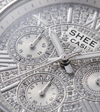 Casio Sheen SHE-3504 Damenuhr Kristall Zifferblatt Elegant Glitzer