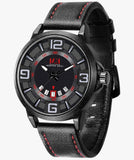 Herren Automatikuhr Mechanisch Lederarmband – Tagesanzeige & Wasserdicht