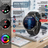 2026 Herren Smartwatch 1.43" AMOLED Always-On Metall Bluetooth Anruf SOS NEU OVP