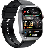Gesundheitsuhr Smartwatch mit Telefoniefunktion, EKG Plus HRV und SOS Funktion, BT Bluetooth, Schlafapnoe, ÖZENSAAT