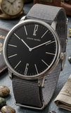 Pierre Cardin Herrenuhr 42mm PC106991F12 - Schwarz/Grau - Neu & OVP