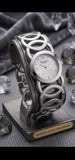 Kenneth Cole Damenuhr Silber Armbanduhr Elegant Kettenglieder