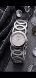 Kenneth Cole Damenuhr Silber Armbanduhr Elegant Kettenglieder