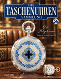 Taschenuhr Herren Vintage Look Silberfarben mit Klappdeckel – Neu in Box