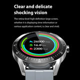 Herren Smartwatch Fitness Uhr HD Touch Display IP67 Wasserfest Herzfrequenz Neu OVP