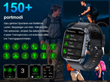 2026 Smartwatch Herren EKG Blutdruck Blutzucker Herzfrequenz Fitnessuhr IP68