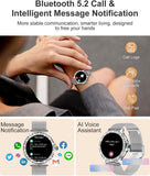 Smartwatch
Elegante Damen Smartwatch mit Telefonfunktion und Gesundheitsfeatures