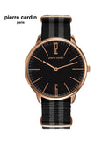 Pierre Cardin PC106991F16 Herrenuhr – Roségold/Schwarz – Edel & Stilvoll