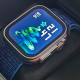 Smartwatch T800 Ultra 49mm Dunkelblau NEU & OVP, Fitness, Herzfrequenz, SpO2, Anruf, Fitness, ÖZENSAAT
