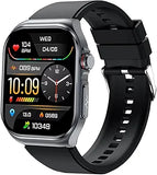 Gesundheitsuhr Smartwatch mit Telefoniefunktion, EKG Plus HRV und SOS Funktion, BT Bluetooth, Schlafapnoe, ÖZENSAAT