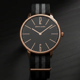 Pierre Cardin PC106991F16 Herrenuhr – Roségold/Schwarz – Edel & Stilvoll