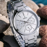 Festina F16813/1 Damenuhr – Multifunktionsuhr mit Edelstahlarmband