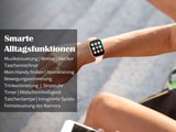 Smartwatch Damen mit Telefonfunktion 1.85" Fitness Uhr Pulsuhr Schlafmonitor Neu