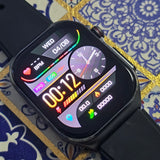 Gesundheitsuhr Smartwatch mit Telefoniefunktion, EKG Plus HRV und SOS Funktion, BT Bluetooth, Schlafapnoe, ÖZENSAAT