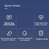 Smartwatch Fitness Tracker Sportuhr Bluetooth mit Herzfrequenz Schlafmonitor