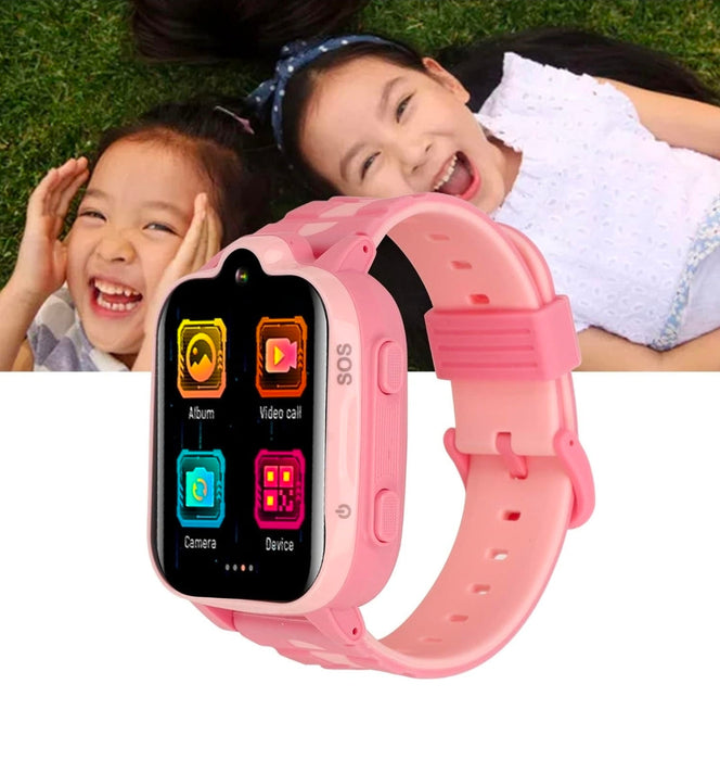 DCU TECNOLOGIC Kinder-Smartuhr mit GPS-Ortung – Rosa