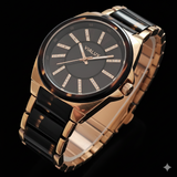 Vialux Damenarmbanduhr LJ682R-06YR - Rosegold/Leoparden-Optik - NEU & OVP