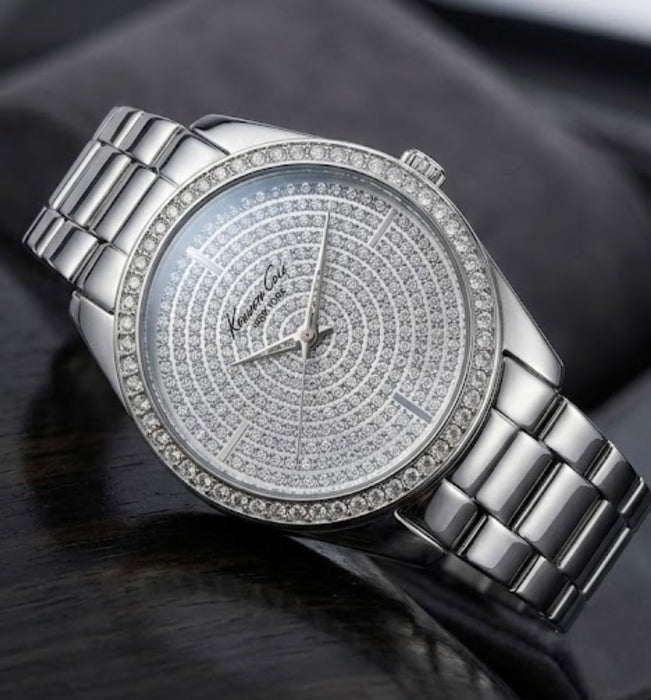 Kenneth Cole New York Herrenuhr/Damenuhr mit Kristalledition – Neu & OVP (2 Jahre Garantie)