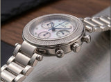 Wainer WA.11077-D Damenuhr Chronograph Swiss Made Saphirglas Swarovski ÖZEN SAAT