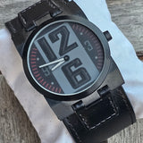 Bruno Banani Herrenuhr - Schwarz/Grau XL Design - NEU & OVP