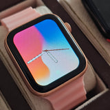 Smartwatch Fitnessuhr Laxasfit i8 Pro Max Nagelneu & OVP Schneller Versand, Rose
