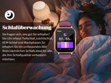 Smartwatch Damen mit Telefonfunktion 1.85" Fitness Uhr Pulsuhr Schlafmonitor Neu