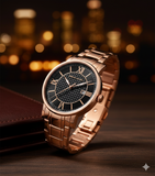 Pierre Cardin Herrenuhr Rosegold Schwarz 106501F08 - NEU & OVP - Slim Design ÖZENSAAT