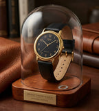Orient Dress Watch Quartz - German Edition - Gold / Schwarz Leder
